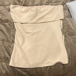 Zara Beige Tube Top